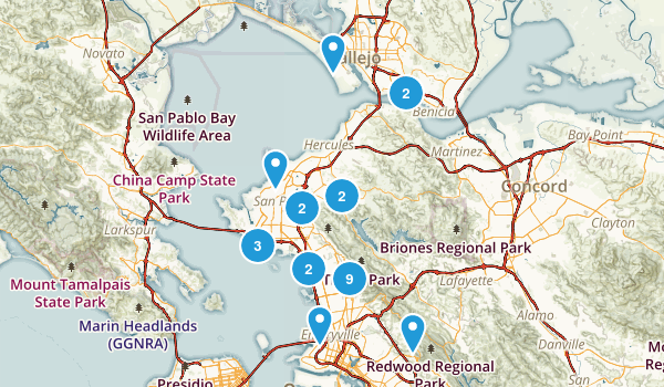 EAST BAY Map