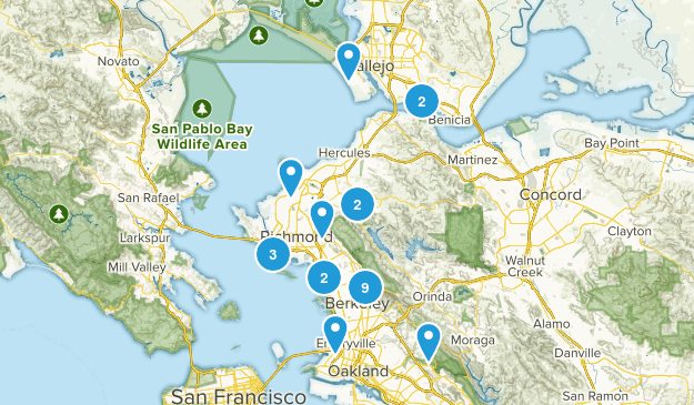 EAST BAY Map