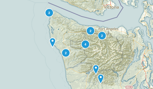 Olympic Peninsula Map