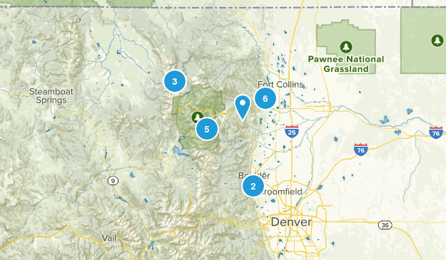 Northern Colorado Map