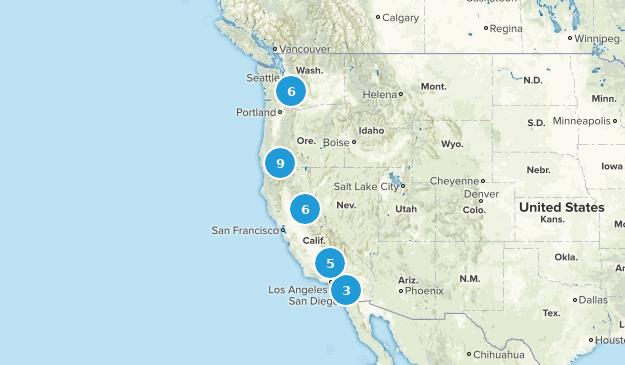 The Pacific Crest Trail Map