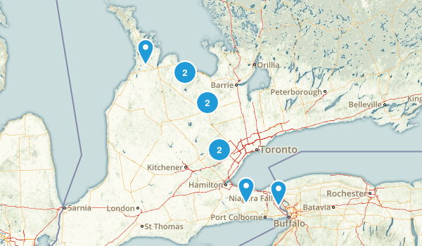 The Bruce Trail Map