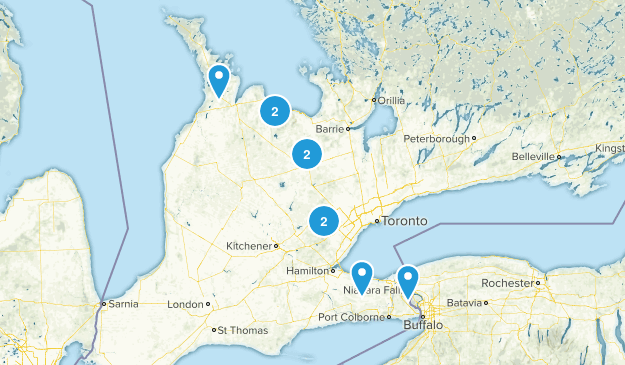 The Bruce Trail Map