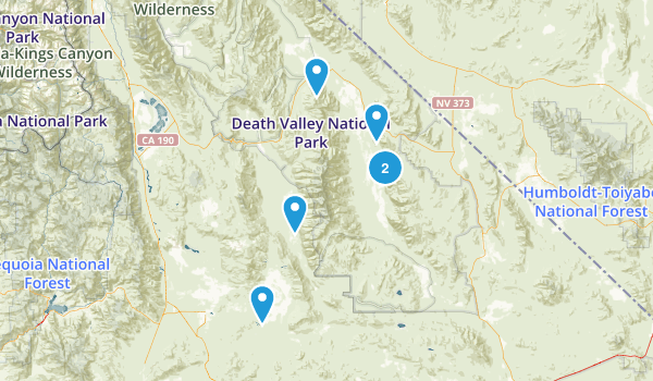 Death Valley Map