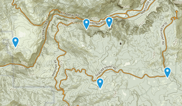Yosemite 2017 Map
