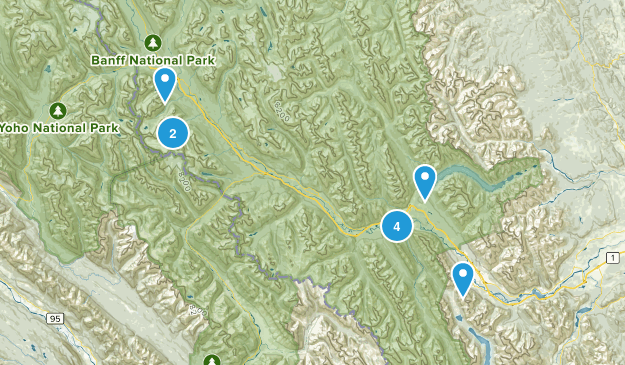 Banff Map