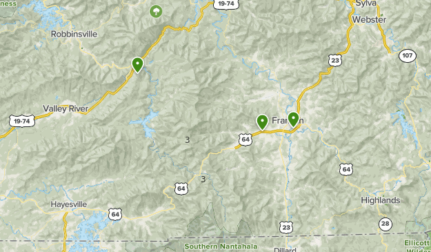 Nantahala National Forest Trail Map Nantahala National Forest | List | Alltrails