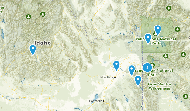 Eastern Idaho Map