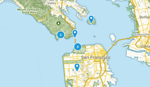 SF Area Map