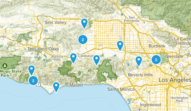 hiking Trails Map