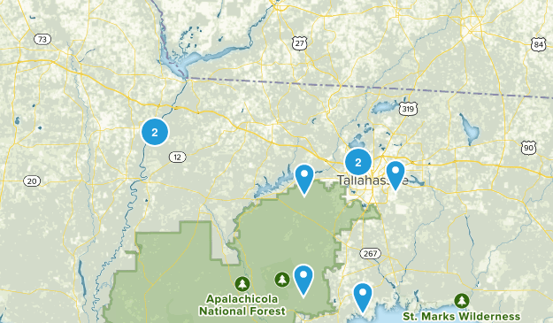 Tallahassee Area Map