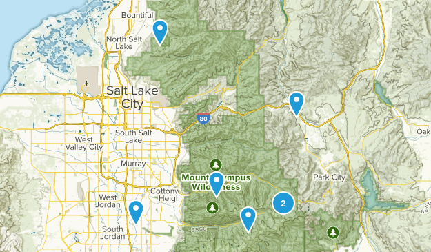 Hikes with Nicky Map