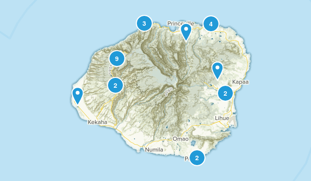 Kauai Map