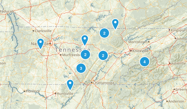 waterfalls Map