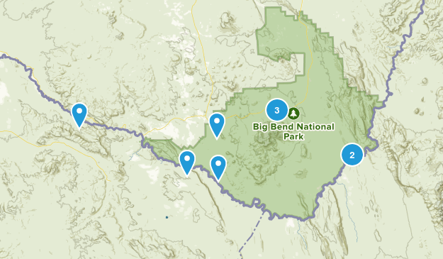 Big Bend Map