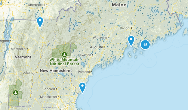 Acadia w/ Mom Map
