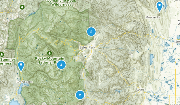 Fort Collins area Map