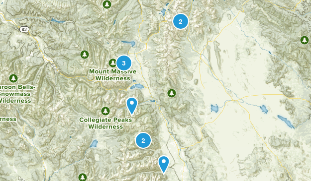 14ers Map