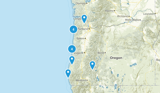 oregon with mom Map