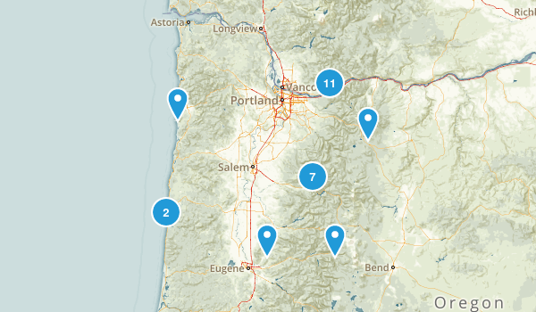Oregon Map