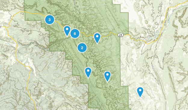 Capitol Reef Map