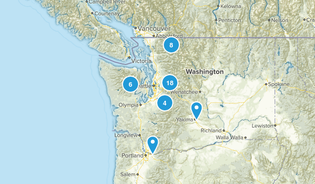 day hike Map