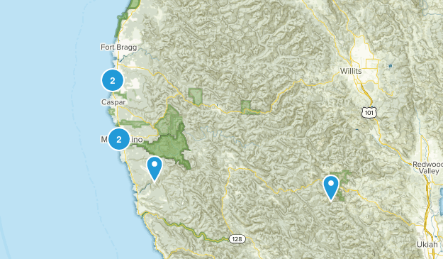 Mendecino Map