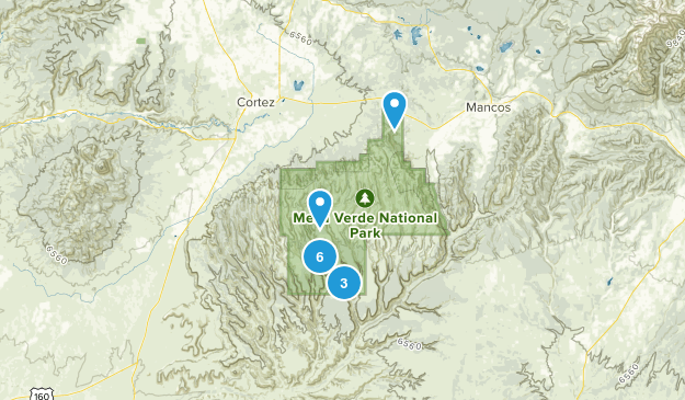 Mesa Verde National Park Map