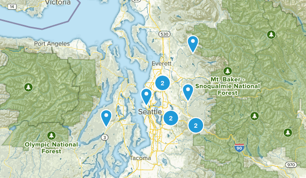 Trails to try Map