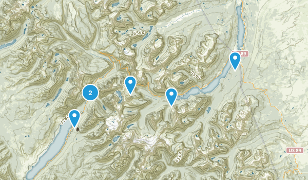 Glacier Map