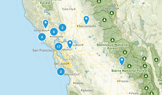 to do hikes Map