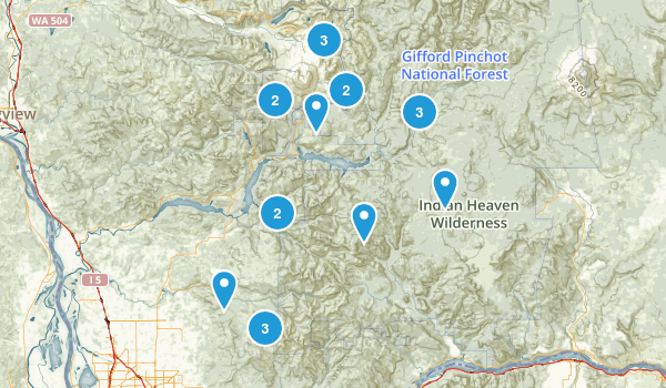 Mt. St. Helens Map