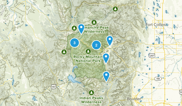 355 Miles {RMNP} Map