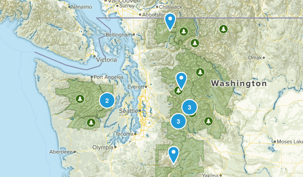 Hikes to Try Map