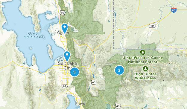 work trips Map