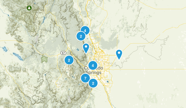 Easy or moderate 5 - 10 miles Map