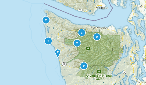 Olympic National Park Map