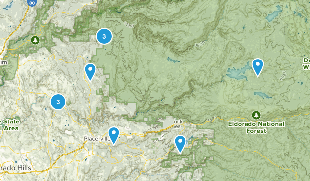 Placerville/Pollock Pines Map