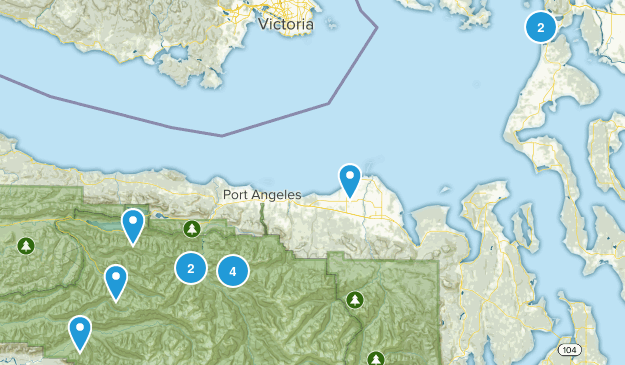 Washington Vacation Map