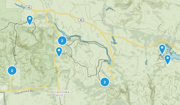 Wichita Mountains NWR Map