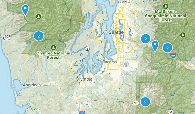 hike with baby Map