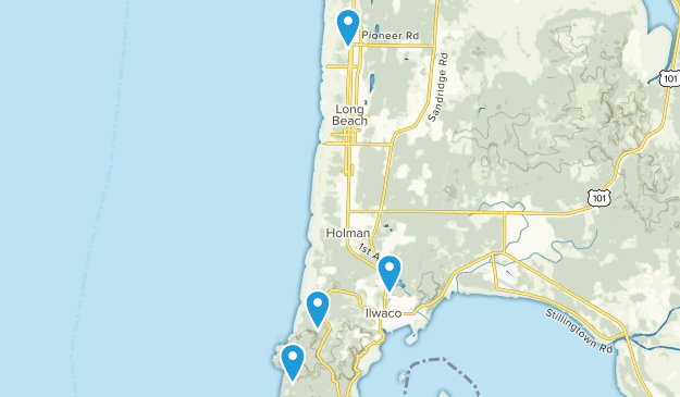 LONG BEACH, WA Map