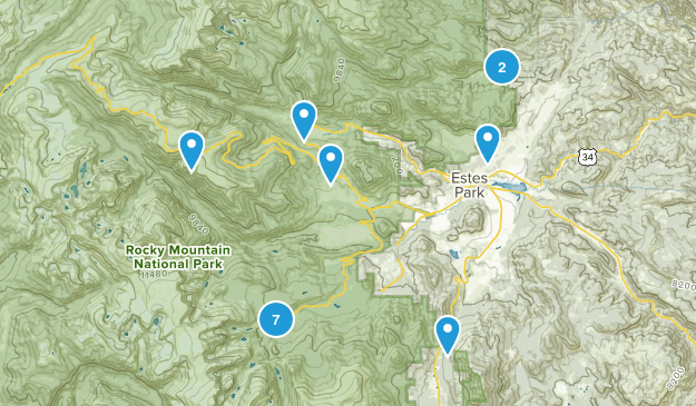 RMNP Map