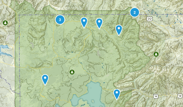Yellowstone Trails Map