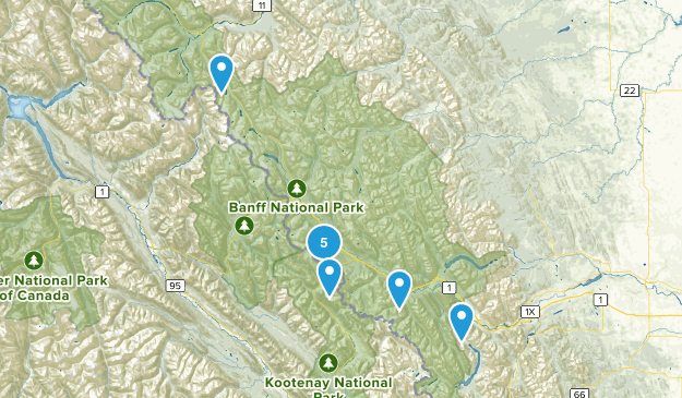 banff Map