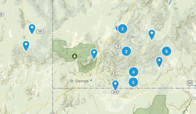 To Do Hikes Map