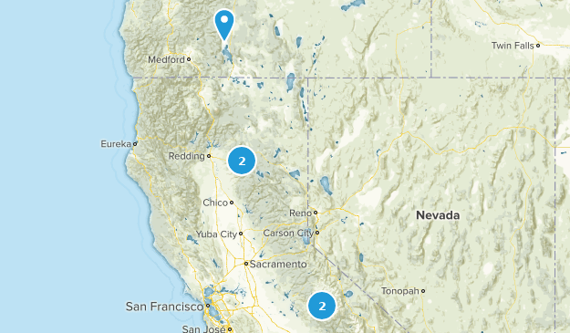 West Coast and Pacific Northwest Map