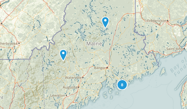 maine trip Map
