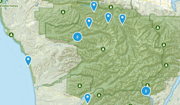 Olympic National Park Map