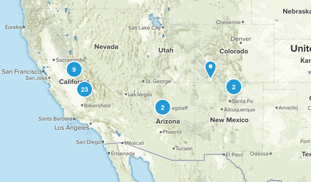 want to hike Map